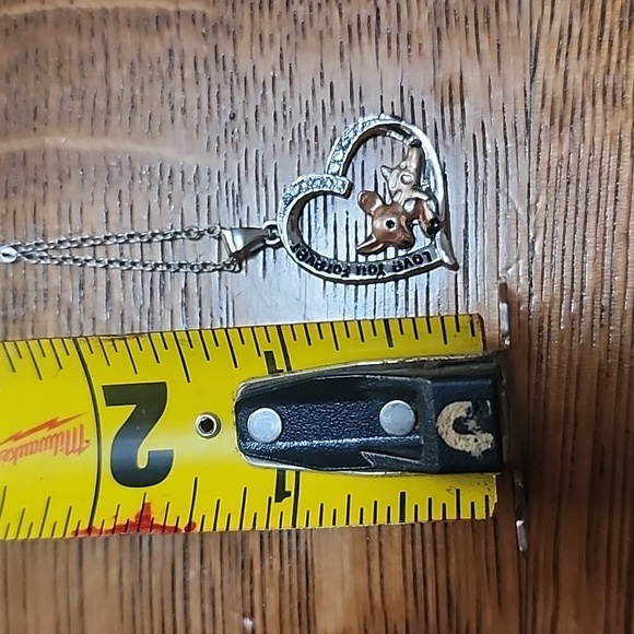 Baby deer necklace - Picture 3 of 4